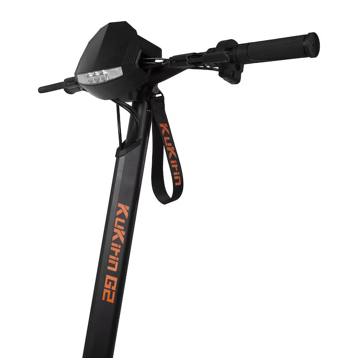Trotineta electrică pliabilă KuKirin G2, motor 800W, autonomie 55km, frâne pe disc, negru, 125.8x66x126cm