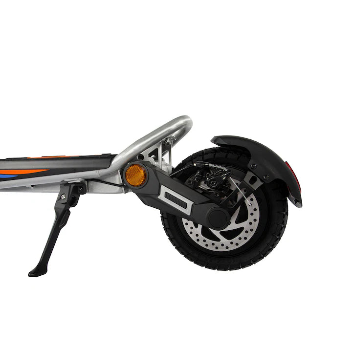 Trotineta electrica pliabila Kukirin A1, 800W Motor, Baterie 48V 13Ah, Viteza maxima 45km/h, Autonomie 45km, Argintiu