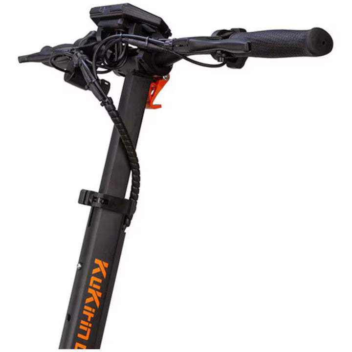 Trotineta electrica KuKirin G2 Master, Viteza maxima 60km/h, Autonomie maxima 70Km, Motor 2x1000W, acumulator 52V 20.8Ah, Roti 10", Negru