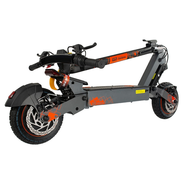 Trotineta electrica pliabila KuKirin G2 Ultra 2x800W 48V 18Ah autonomie 55km viteza 55km/h roti 10 inch frane disc amortizoare