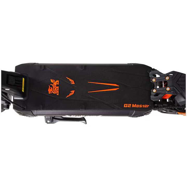 Trotineta electrica KuKirin G2 Master, Viteza maxima 60km/h, Autonomie maxima 70Km, Motor 2x1000W, acumulator 52V 20.8Ah, Roti 10", Negru