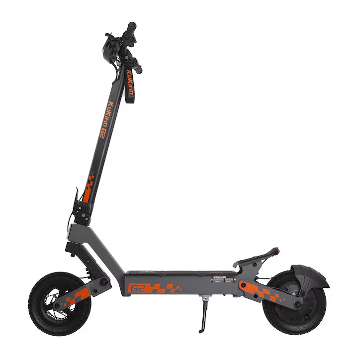 Trotineta electrică pliabilă KuKirin G2, motor 800W, autonomie 55km, frâne pe disc, negru, 125.8x66x126cm