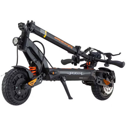 Trotineta electrica KuKirin G2 Master, Viteza maxima 60km/h, Autonomie maxima 70Km, Motor 2x1000W, acumulator 52V 20.8Ah, Roti 10", Negru