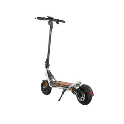 Trotineta electrica pliabila Kukirin A1, 800W Motor, Baterie 48V 13Ah, Viteza maxima 45km/h, Autonomie 45km, Argintiu