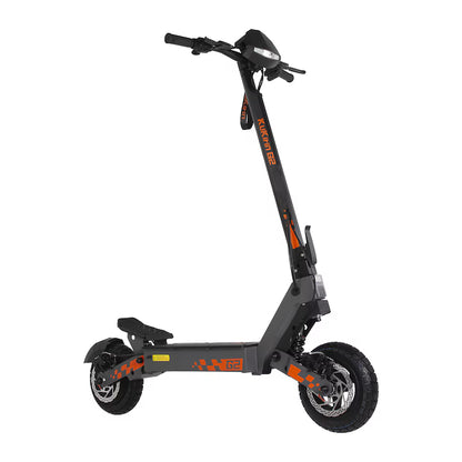 Trotineta electrică pliabilă KuKirin G2, motor 800W, autonomie 55km, frâne pe disc, negru, 125.8x66x126cm