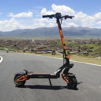 Trotineta electrica KuKirin G3 Pro Dual Drive Off-Road Electric Scooter, autonomie max 80Km, motor 2x1200W, acumulator 52V 23.2Ah