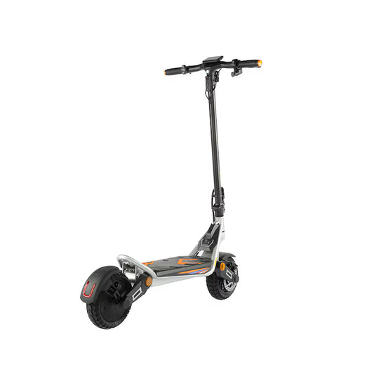 Trotineta electrica pliabila Kukirin A1, 800W Motor, Baterie 48V 13Ah, Viteza maxima 45km/h, Autonomie 45km, Argintiu