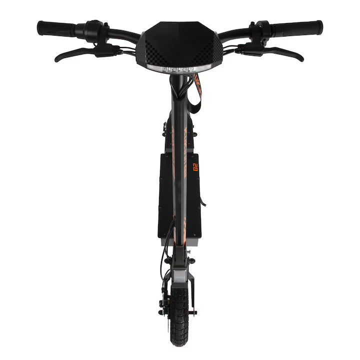 Trotineta electrică pliabilă KuKirin G2, motor 800W, autonomie 55km, frâne pe disc, negru, 125.8x66x126cm