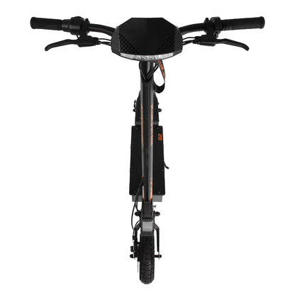 Trotineta electrică pliabilă KuKirin G2, motor 800W, autonomie 55km, frâne pe disc, negru, 125.8x66x126cm