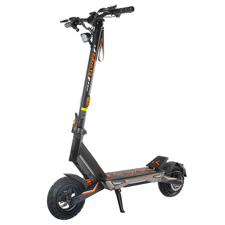 Trotineta electrica KuKirin T3, motor 800W, baterie 48V 15.6Ah, viteza maxima 45km/h, autonomie 58km, roti 10 inch, frane pe disc, amortizoare fata si spate