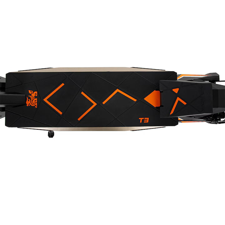 Trotineta electrica KuKirin T3, motor 800W, baterie 48V 15.6Ah, viteza maxima 45km/h, autonomie 58km, roti 10 inch, frane pe disc, amortizoare fata si spate