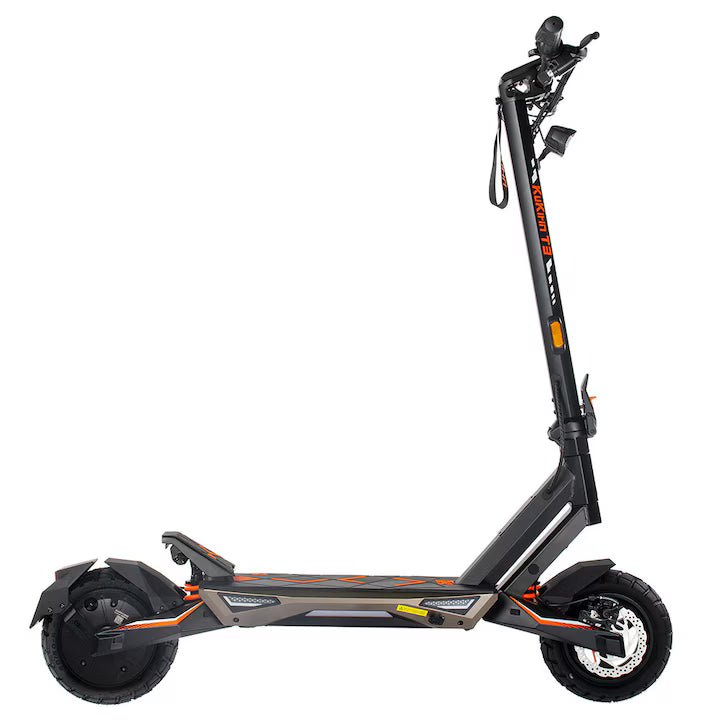 Trotineta electrica KuKirin T3, motor 800W, baterie 48V 15.6Ah, viteza maxima 45km/h, autonomie 58km, roti 10 inch, frane pe disc, amortizoare fata si spate