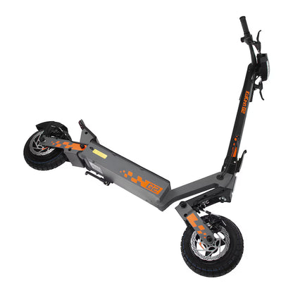 Trotineta electrică pliabilă KuKirin G2, motor 800W, autonomie 55km, frâne pe disc, negru, 125.8x66x126cm