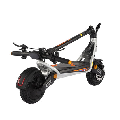 Trotineta electrica pliabila Kukirin A1, 800W Motor, Baterie 48V 13Ah, Viteza maxima 45km/h, Autonomie 45km, Argintiu
