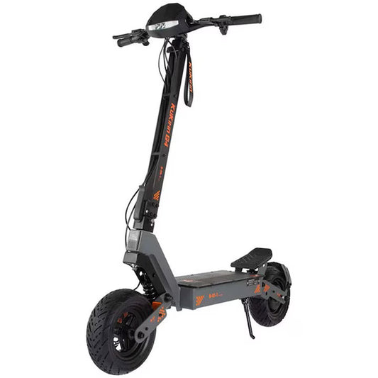 Trotineta electrica KuKirin G4, Viteza maxima 70km/h, Autonomie maxima 75Km, Motor 2000W, acumulator 60V 20Ah, Roti 11", Negru